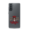 Skull Mom Valentine Clear Case for Samsung®