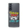 Birthday Dad Time To Level Up Clear Case for Samsung®