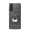 Wine Powering Moms Since Dawn Of Time Clear Case for Samsung®