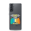 Dad Level Unlocked Clear Case for Samsung®