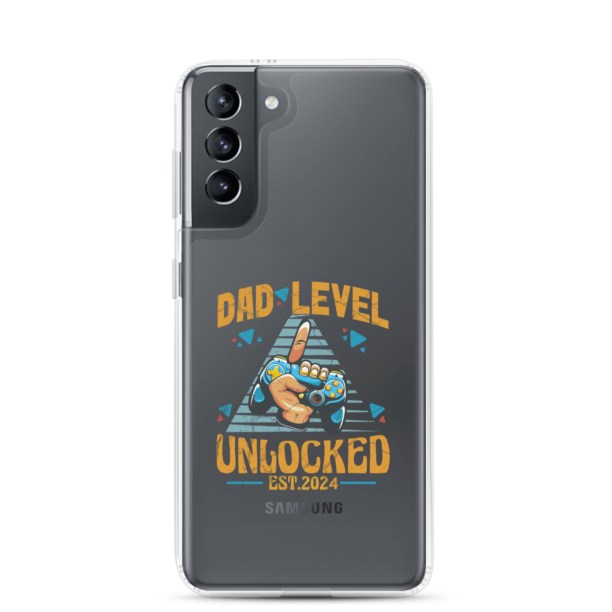 Dad Level Unlocked Est. 2024 Clear Case for Samsung®