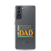 Girl Dad Est. 2024 Clear Case for Samsung®