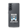 Mom Level Unlocked Clear Case for Samsung®