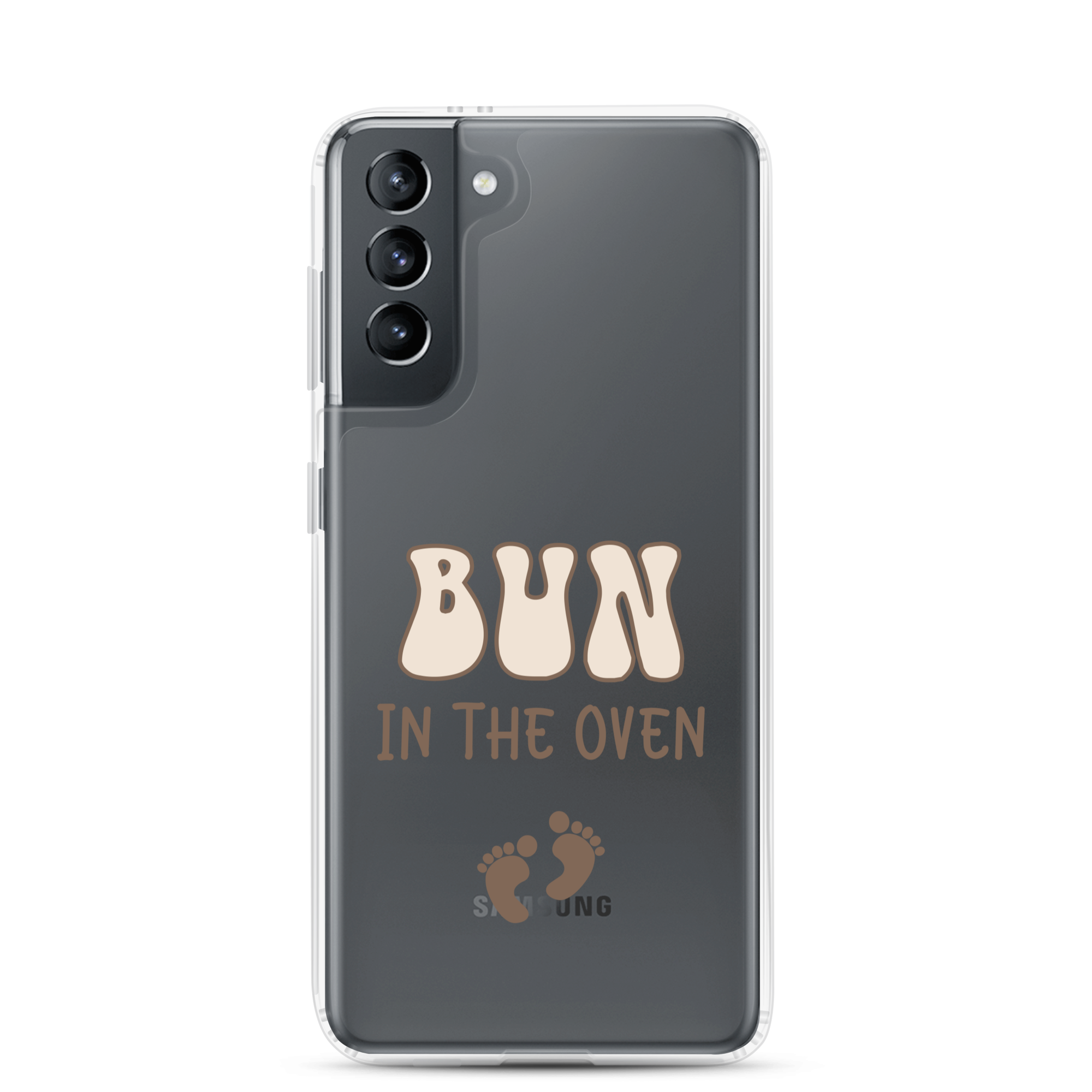 Bun In The Oven Clear Case for Samsung®