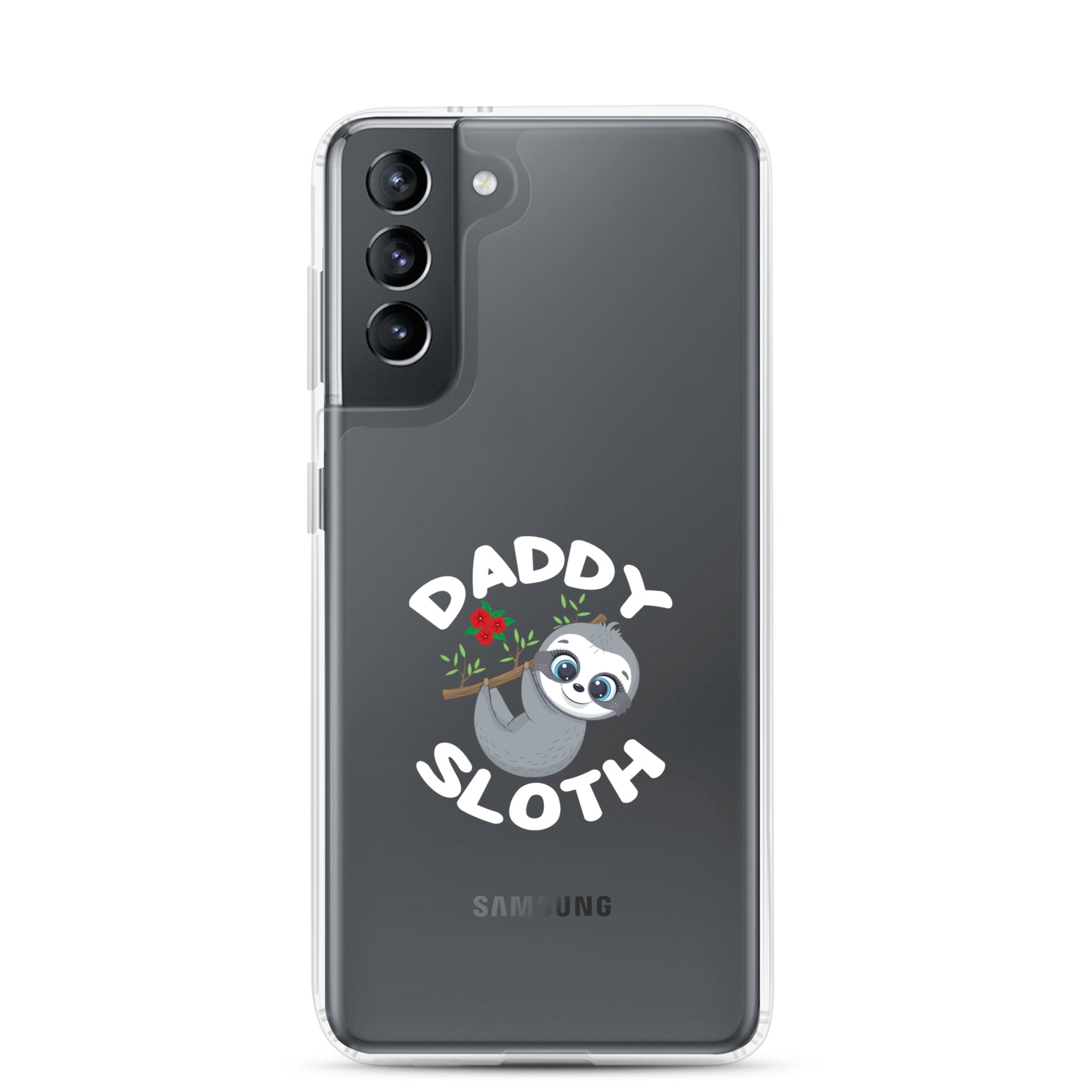 Daddy Sloth Clear Case for Samsung®