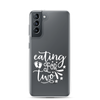 I'm Eating for Two Clear Case for Samsung®