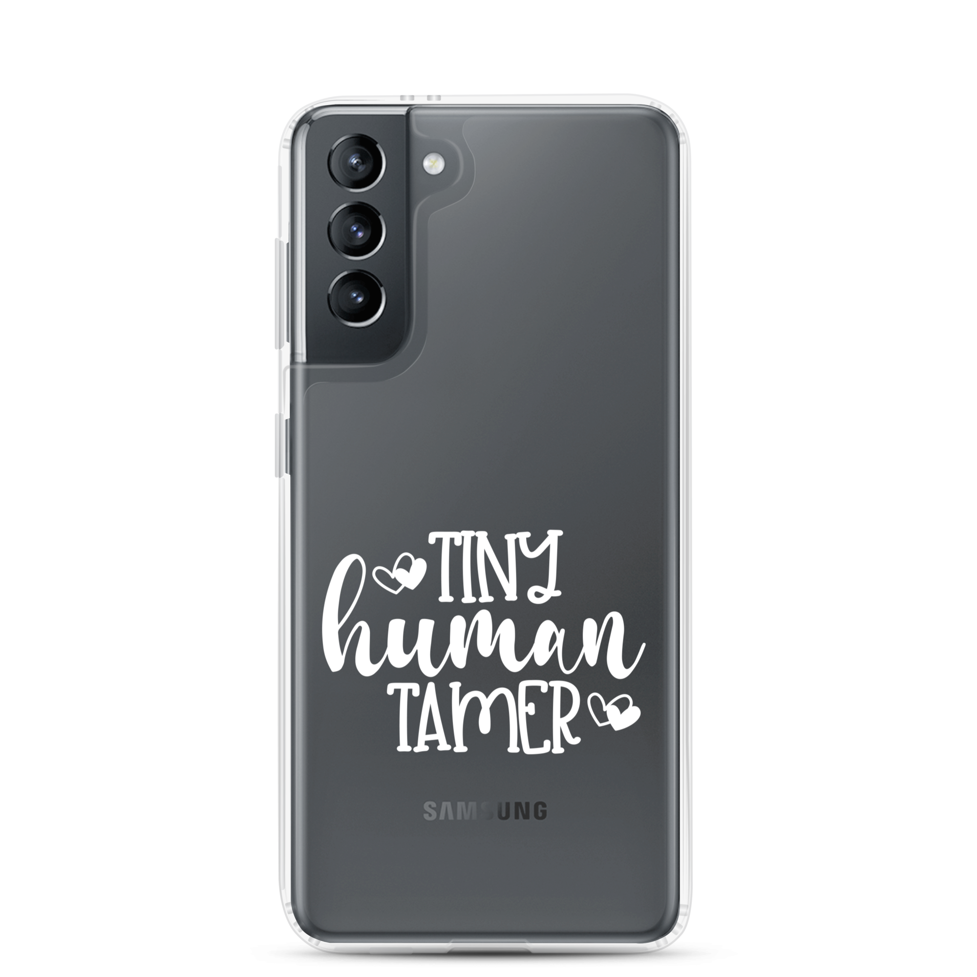 Tiny Human Tamer Clear Case for Samsung®