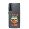 I'm Not Sleeping, I'm Resting My Eyes, Dad Clear Case for Samsung®