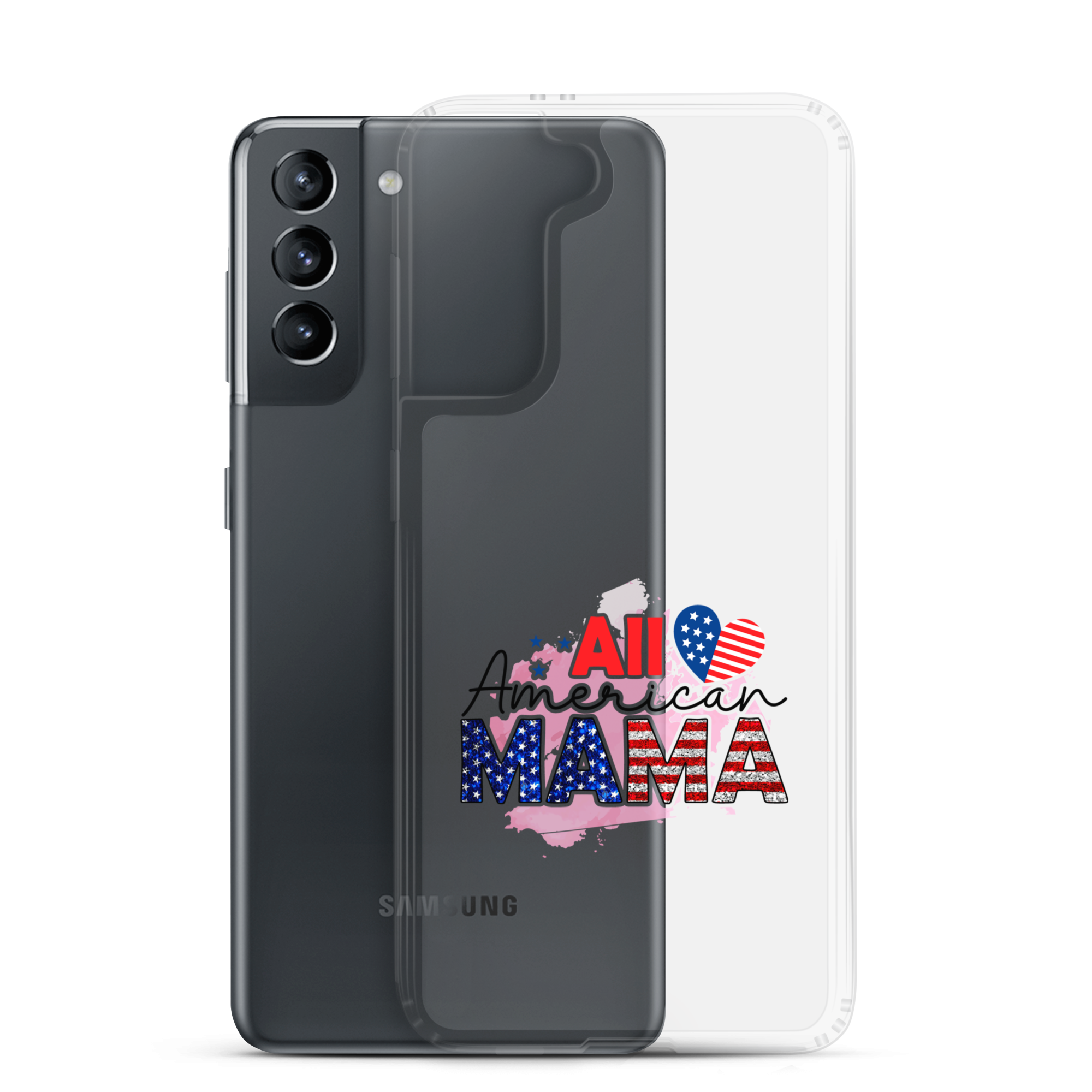 All American Mama Clear Case for Samsung®