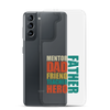 Mentor Dad Fiend Teacher Hero Father Clear Case for Samsung®