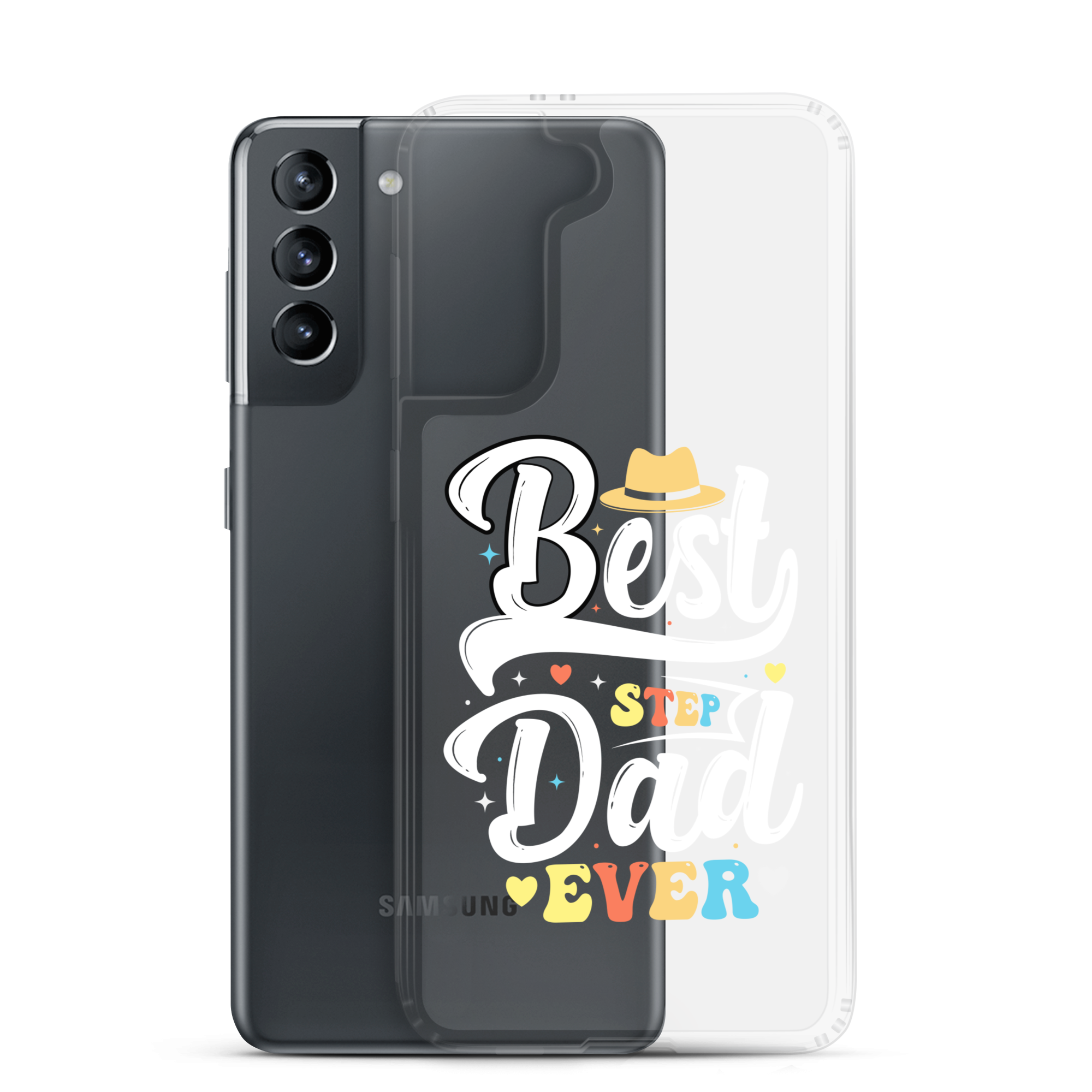 Best Step Dad Ever Clear Case for Samsung®