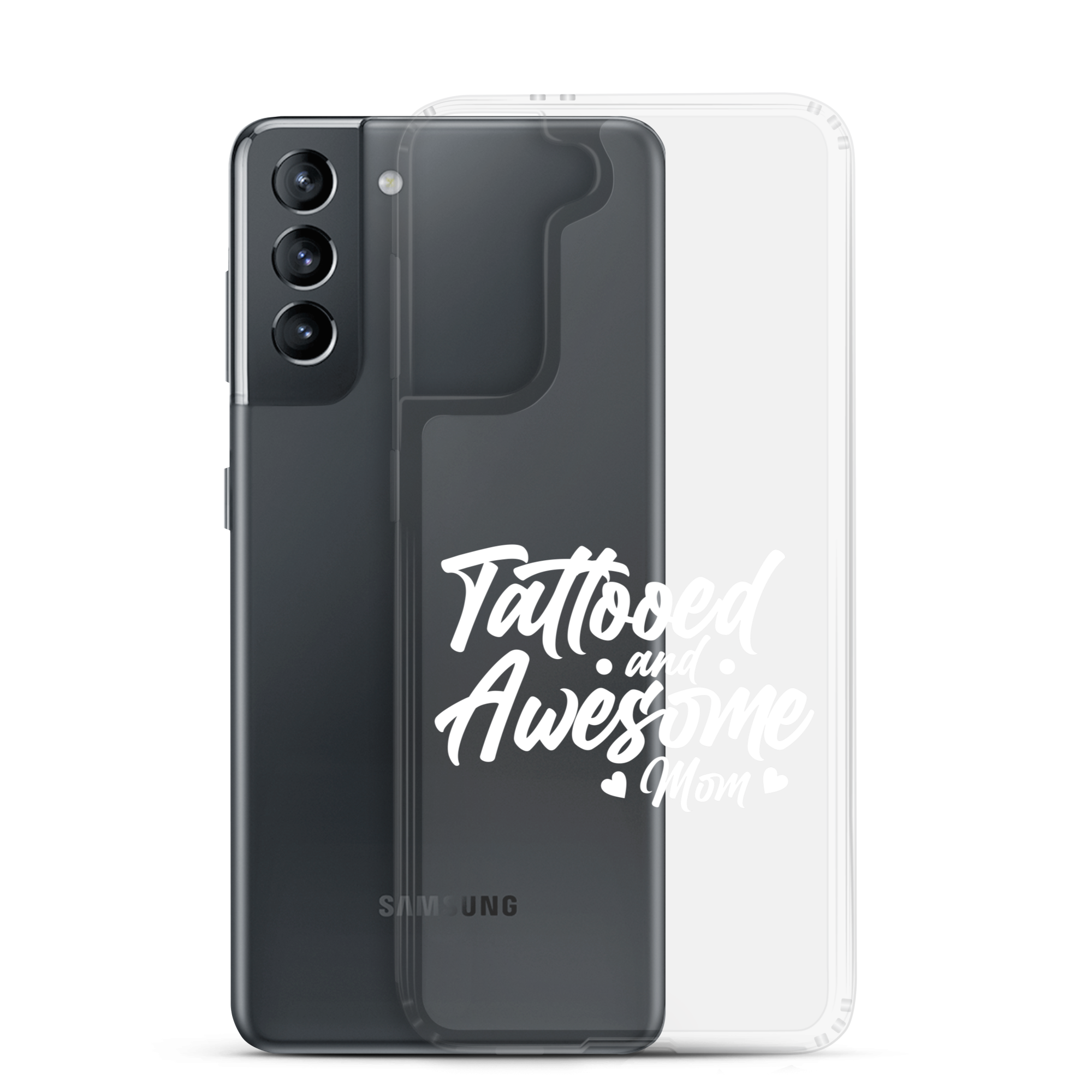 Tattooed And Awesome Mom Clear Case for Samsung®