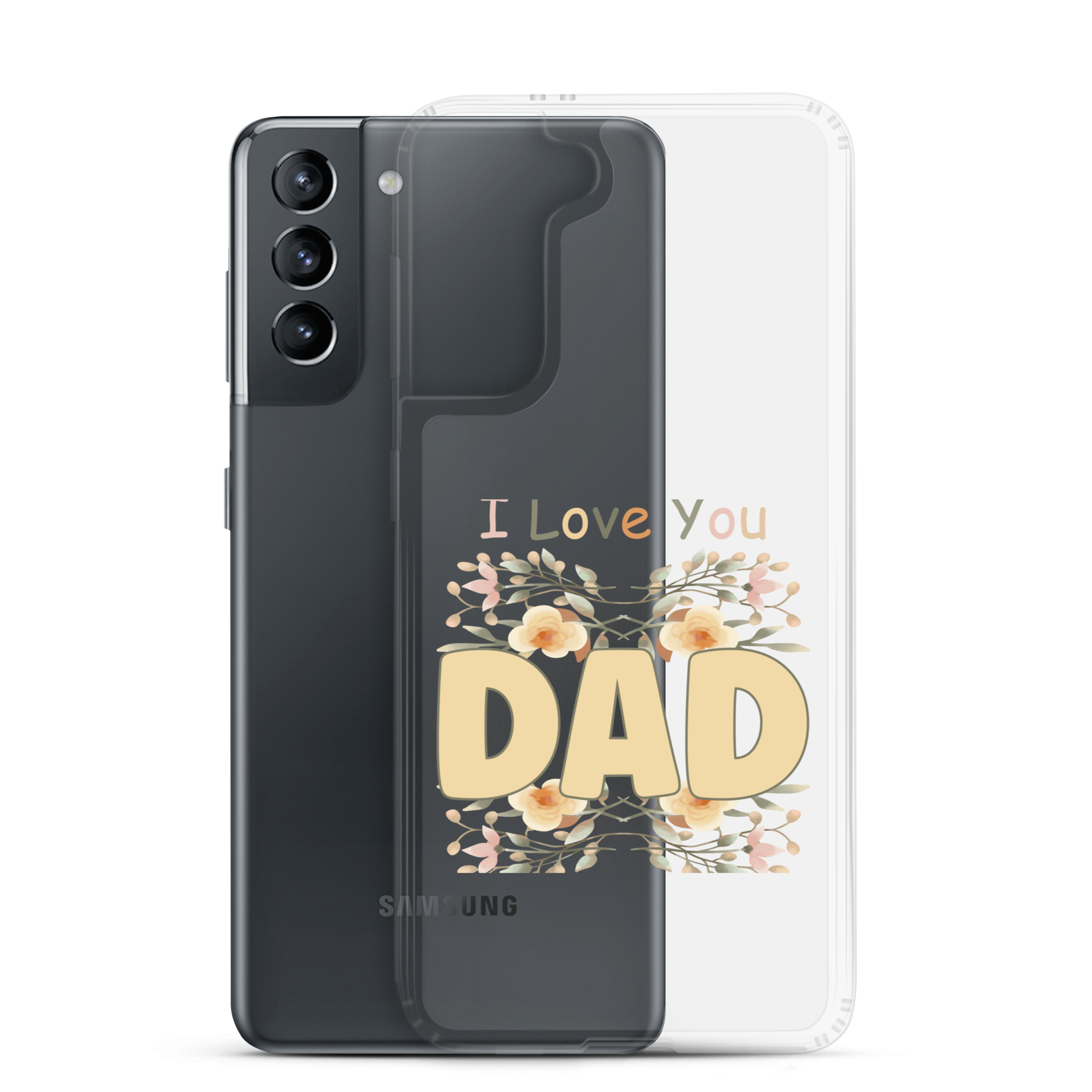 I Love You Dad Clear Case for Samsung®