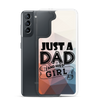 Just A Dad And His Girl Clear Case for Samsung®