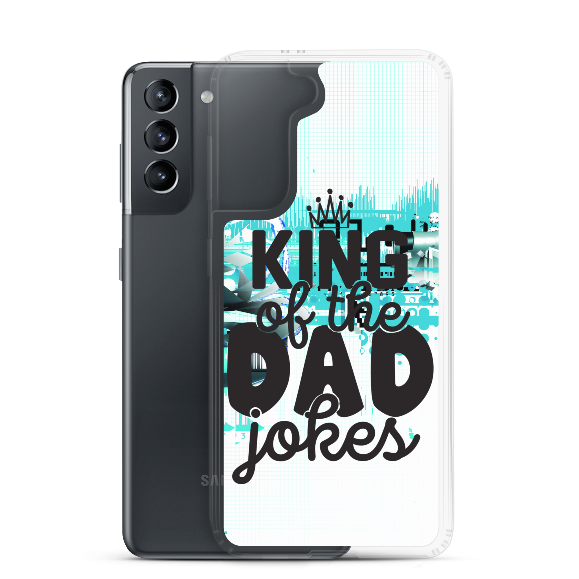 King Of The Dad Jokes Clear Case for Samsung®