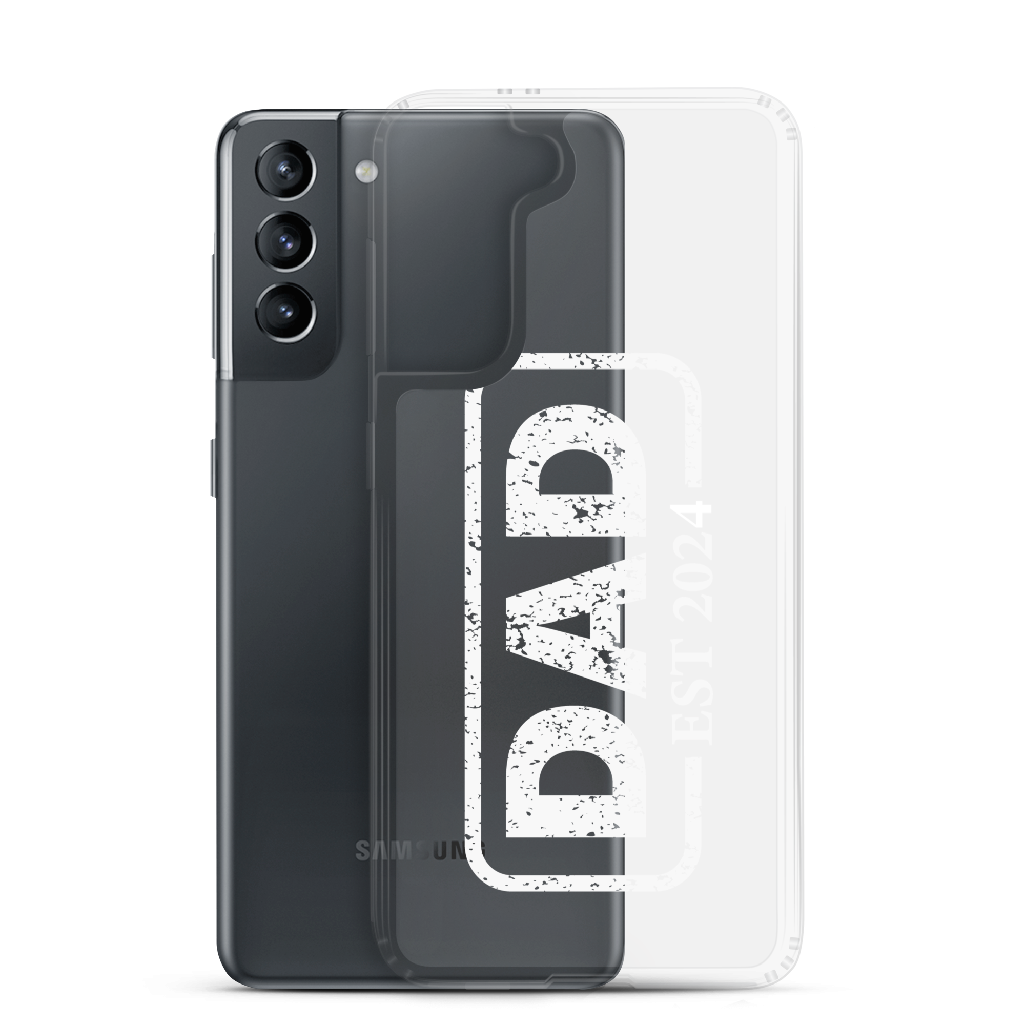 Dad Establish 2024 Clear Case for Samsung®