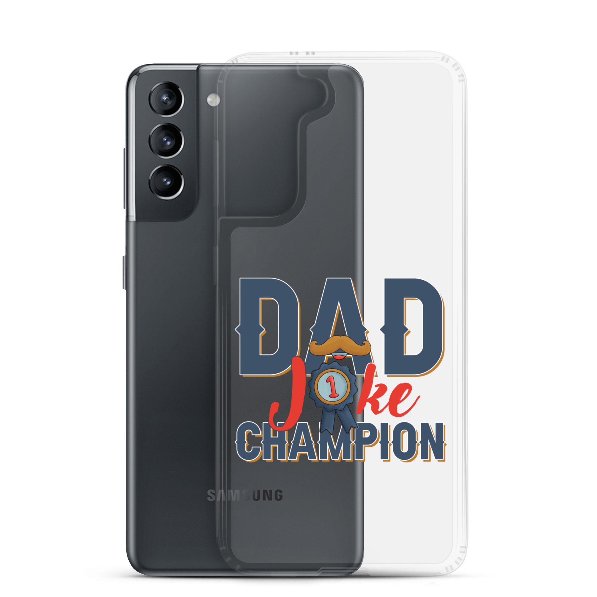 Dad Joke Champion Clear Case for Samsung®