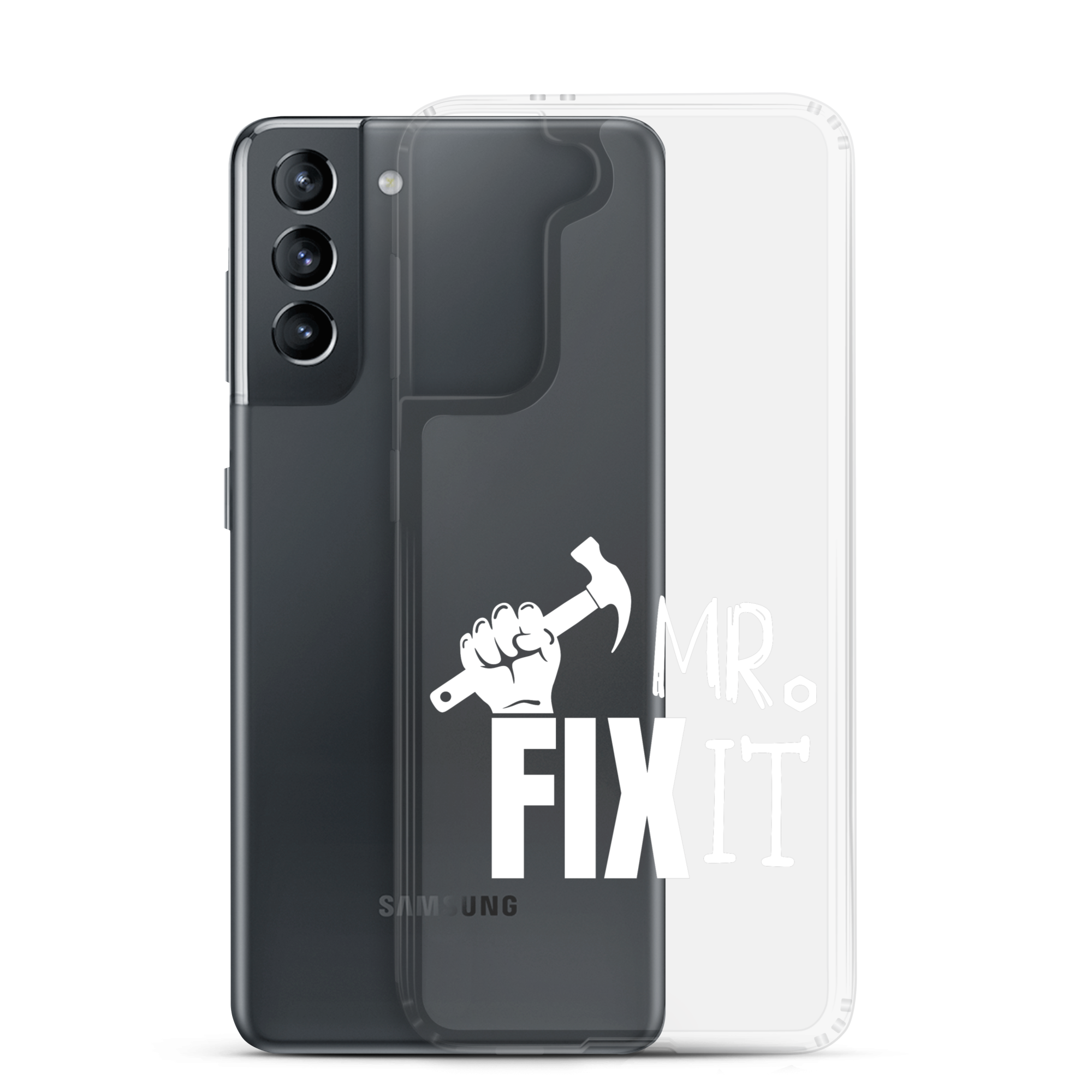 Mr fix It Clear Case for Samsung®