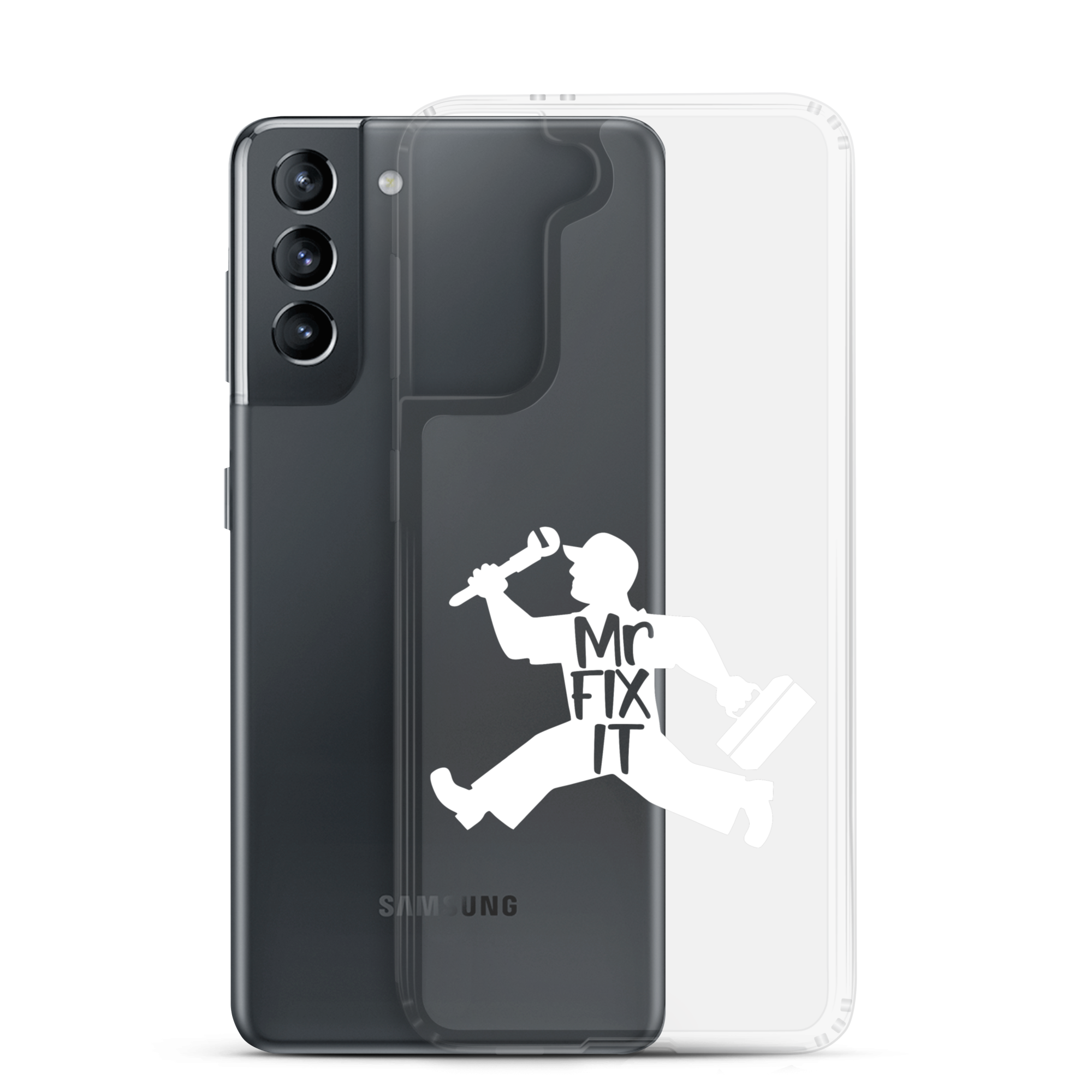 Mr fix It Clear Case for Samsung®