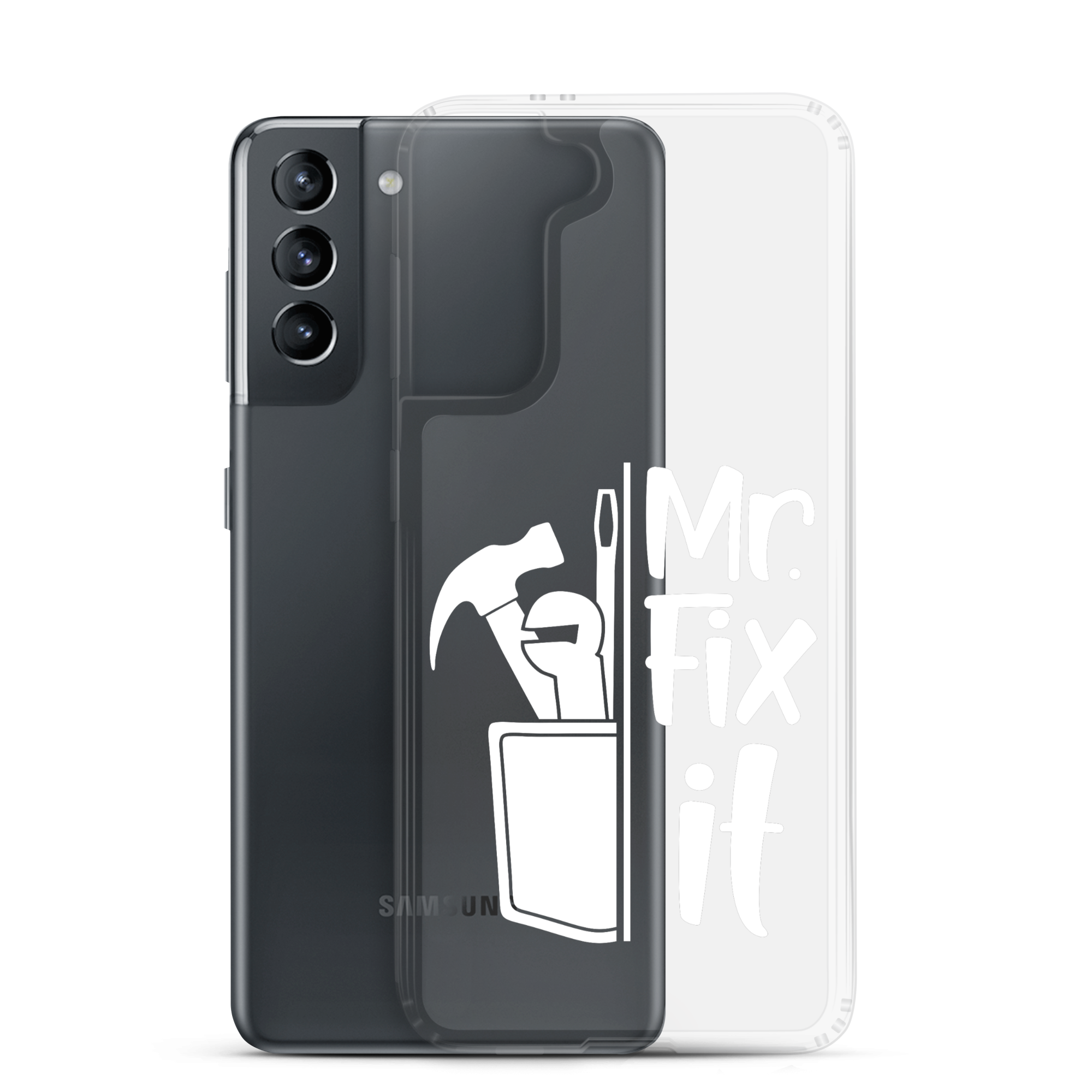 Mr fix It Clear Case for Samsung®