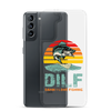 Dilf Damn I Love Fishing Clear Case for Samsung®