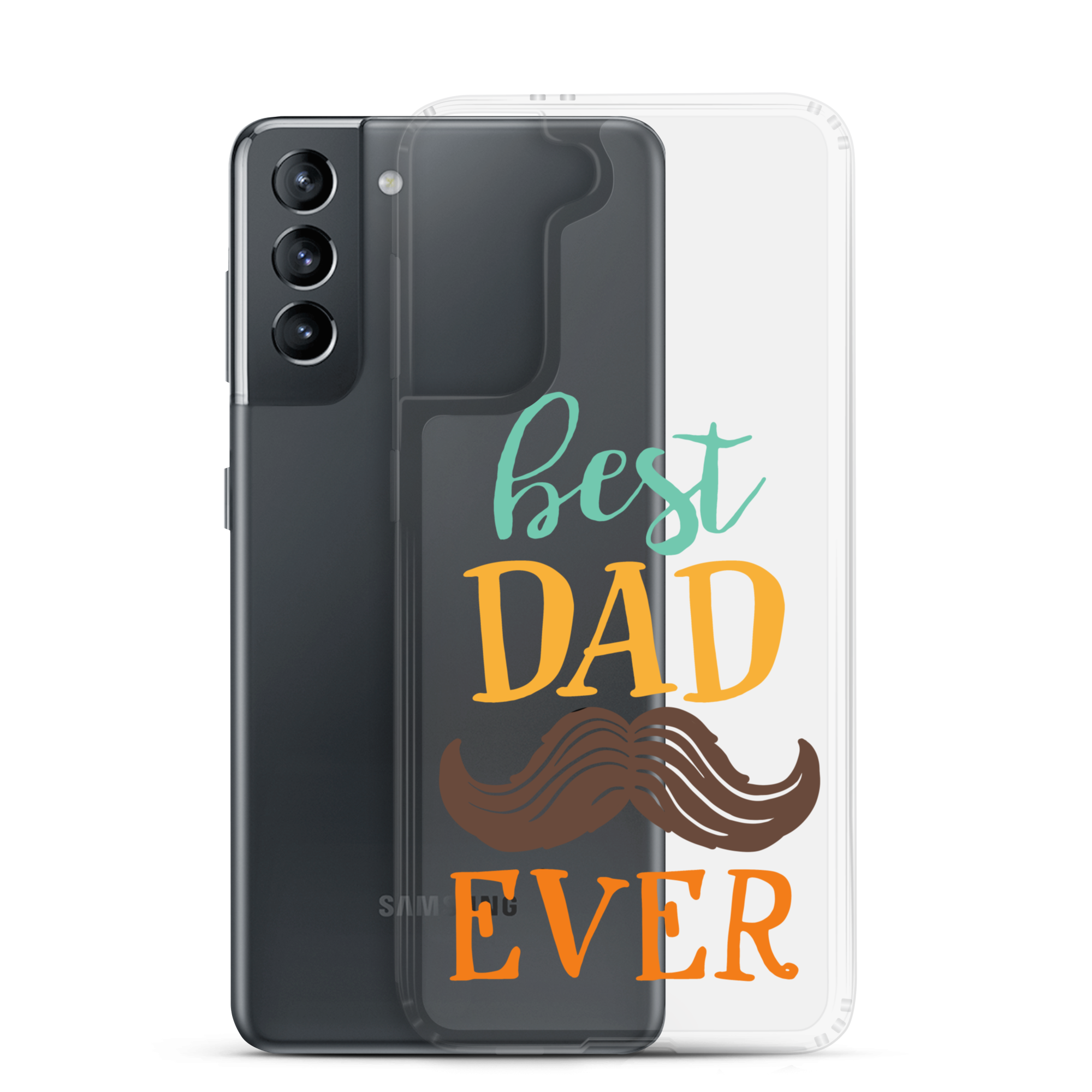 Best Dad Ever Clear Case for Samsung®