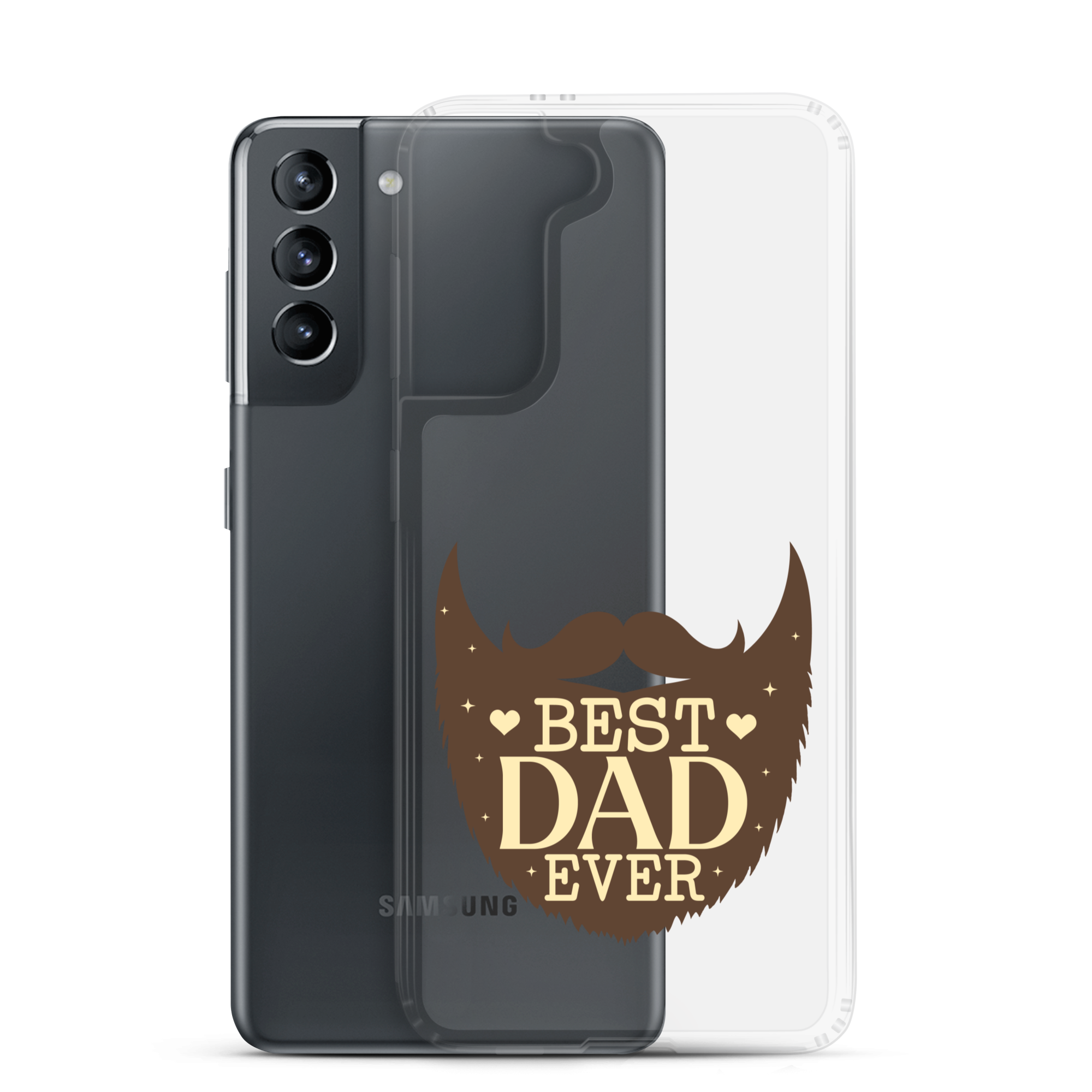 Best Dad Ever Clear Case for Samsung®