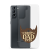 Best Dad Ever Clear Case for Samsung®