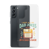 I Keep All My Dad Jokes In A Dad A Base Clear Case for Samsung®