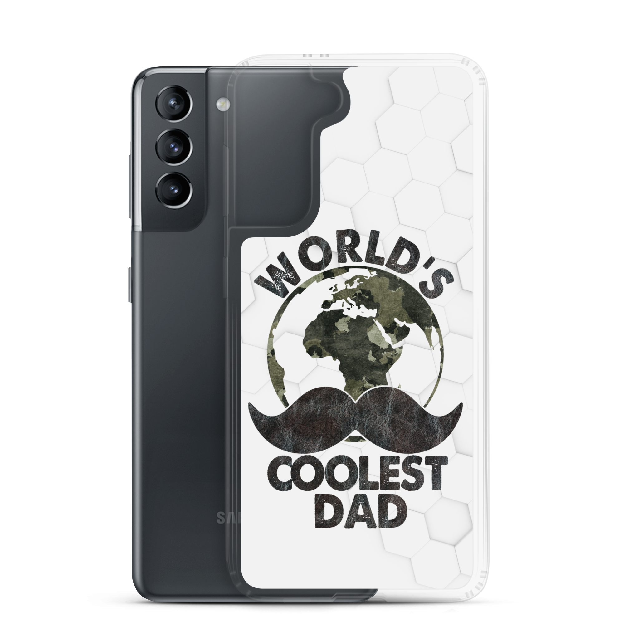 World's Coolest Dad Clear Case for Samsung®