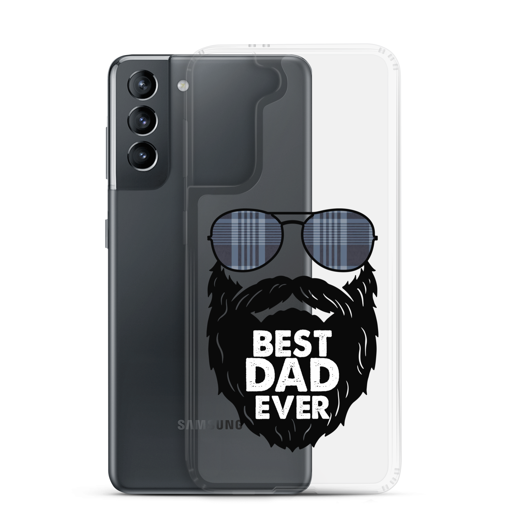 Best Dad Ever Clear Case for Samsung®