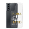 Father And Daughter Tide By Hand Heart To Heart Clear Case for Samsung®