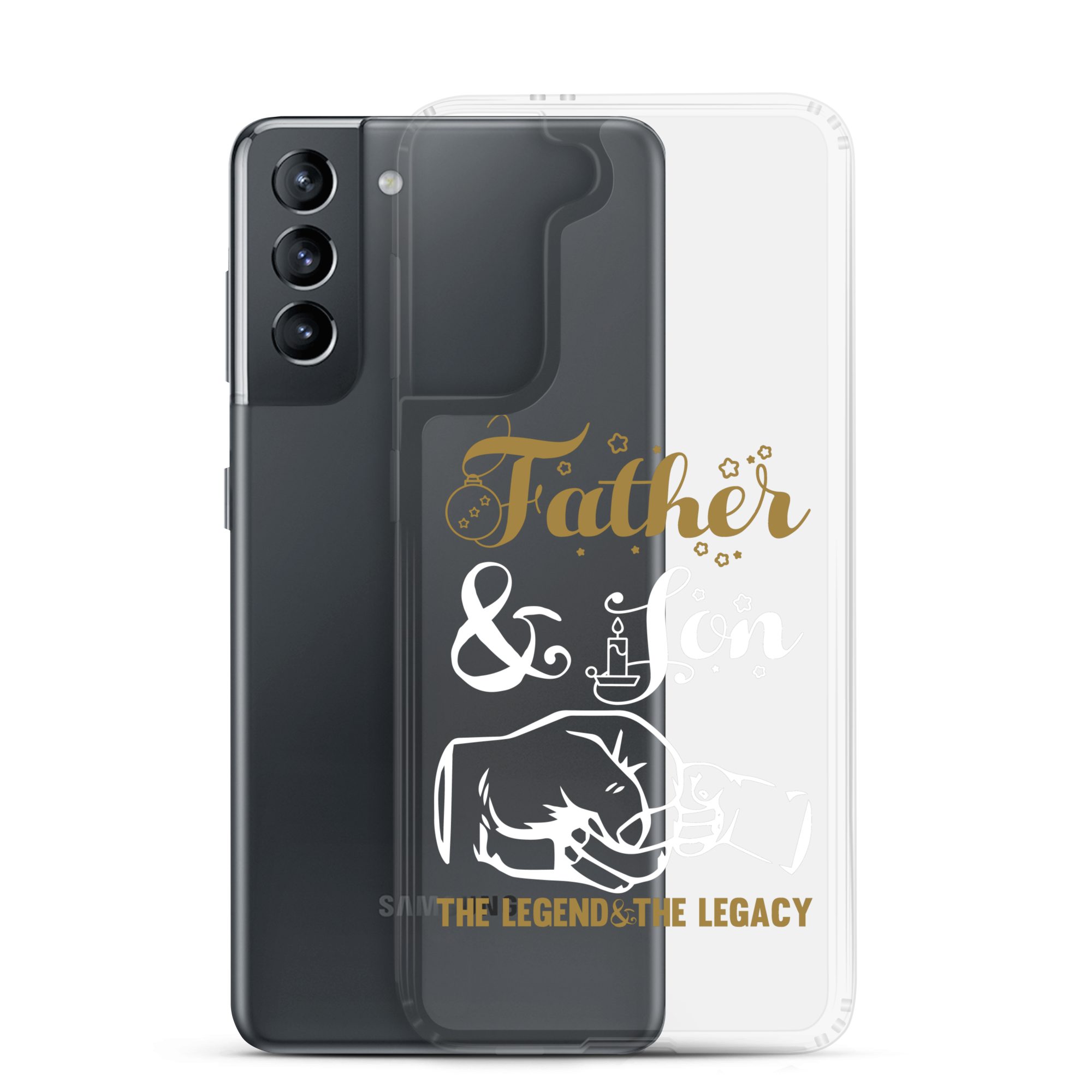 Father And Son The Legend And The Legacy Clear Case for Samsung®