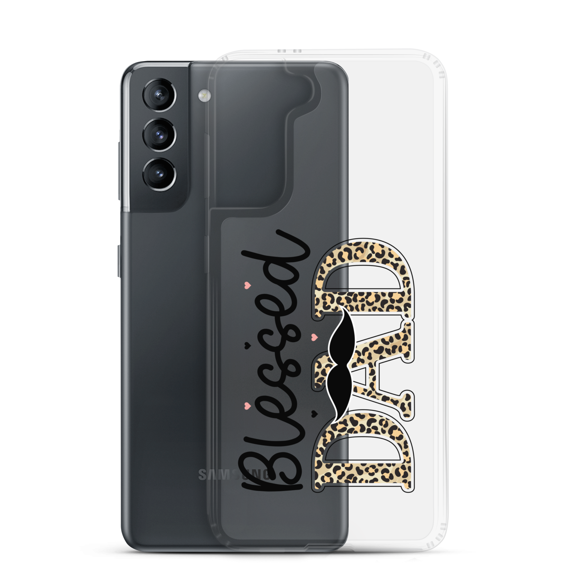 Blessed Dad Clear Case for Samsung®