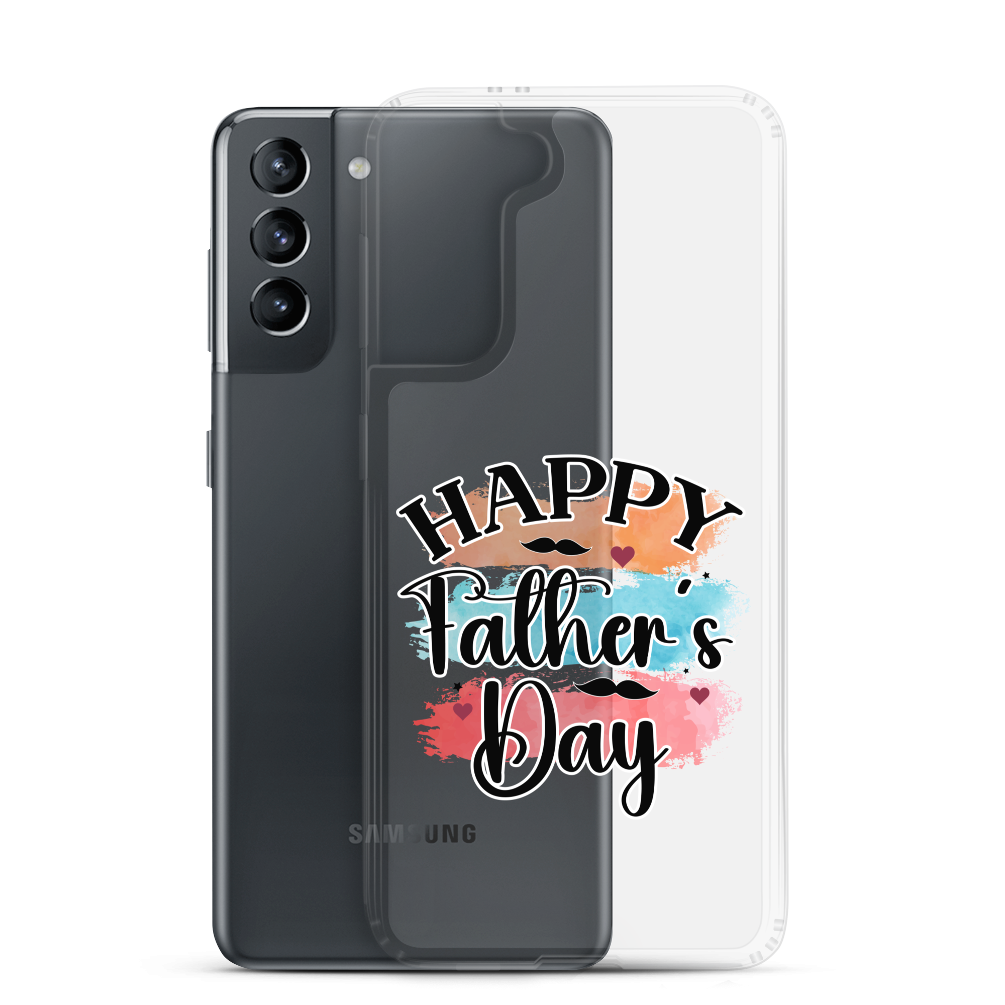 Happy Father's Day Clear Case for Samsung®