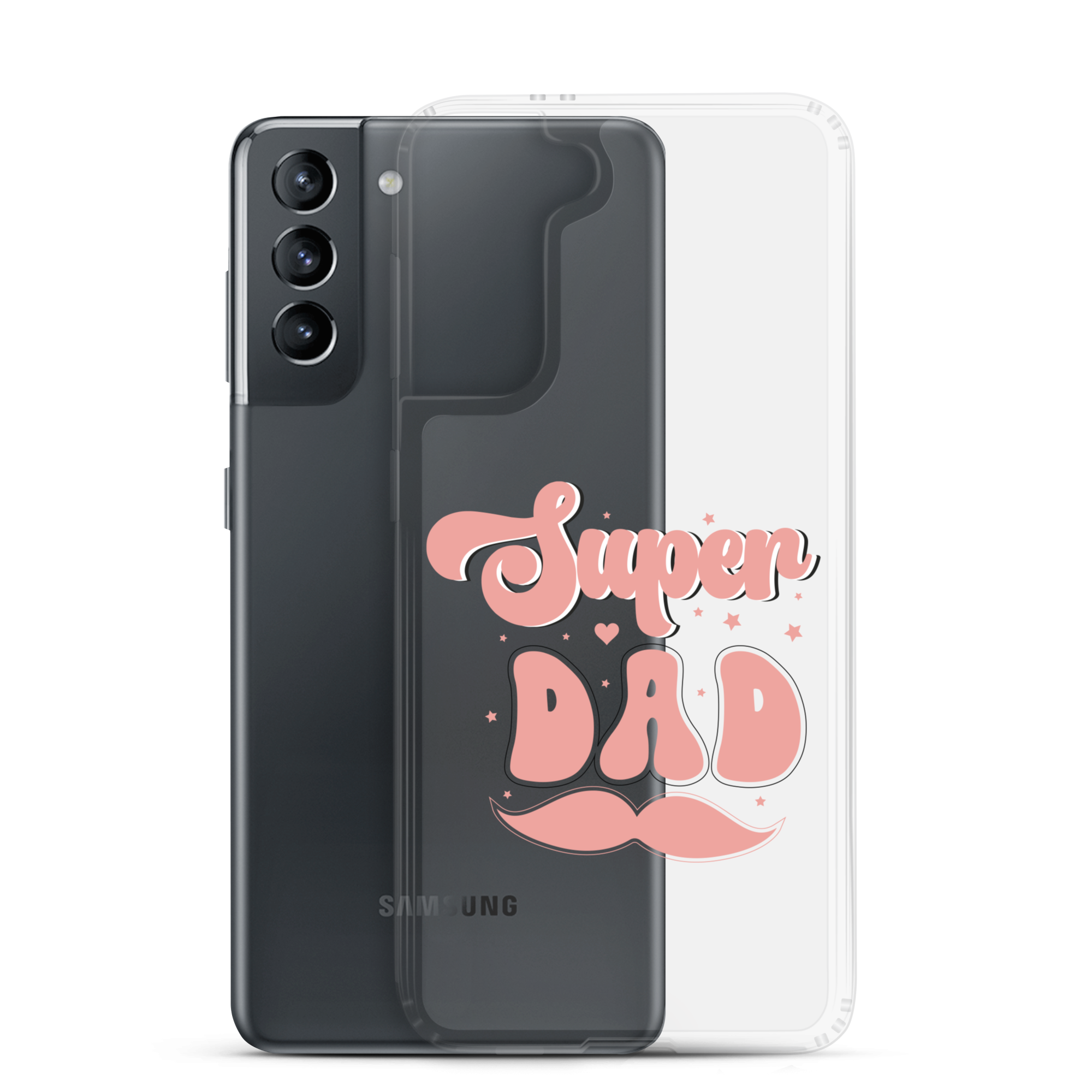 Super Dad Clear Case for Samsung®