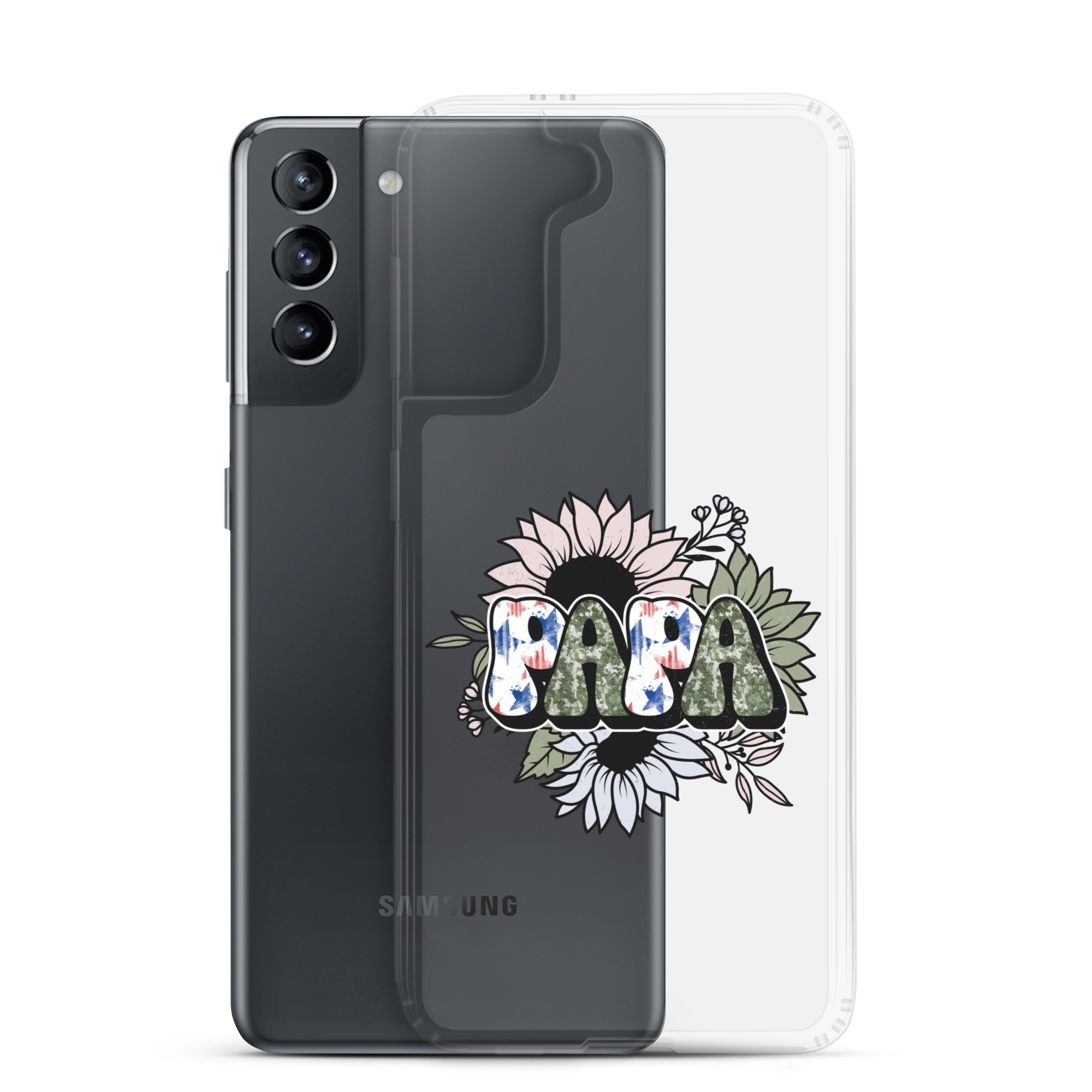 Papa Clear Case for Samsung®