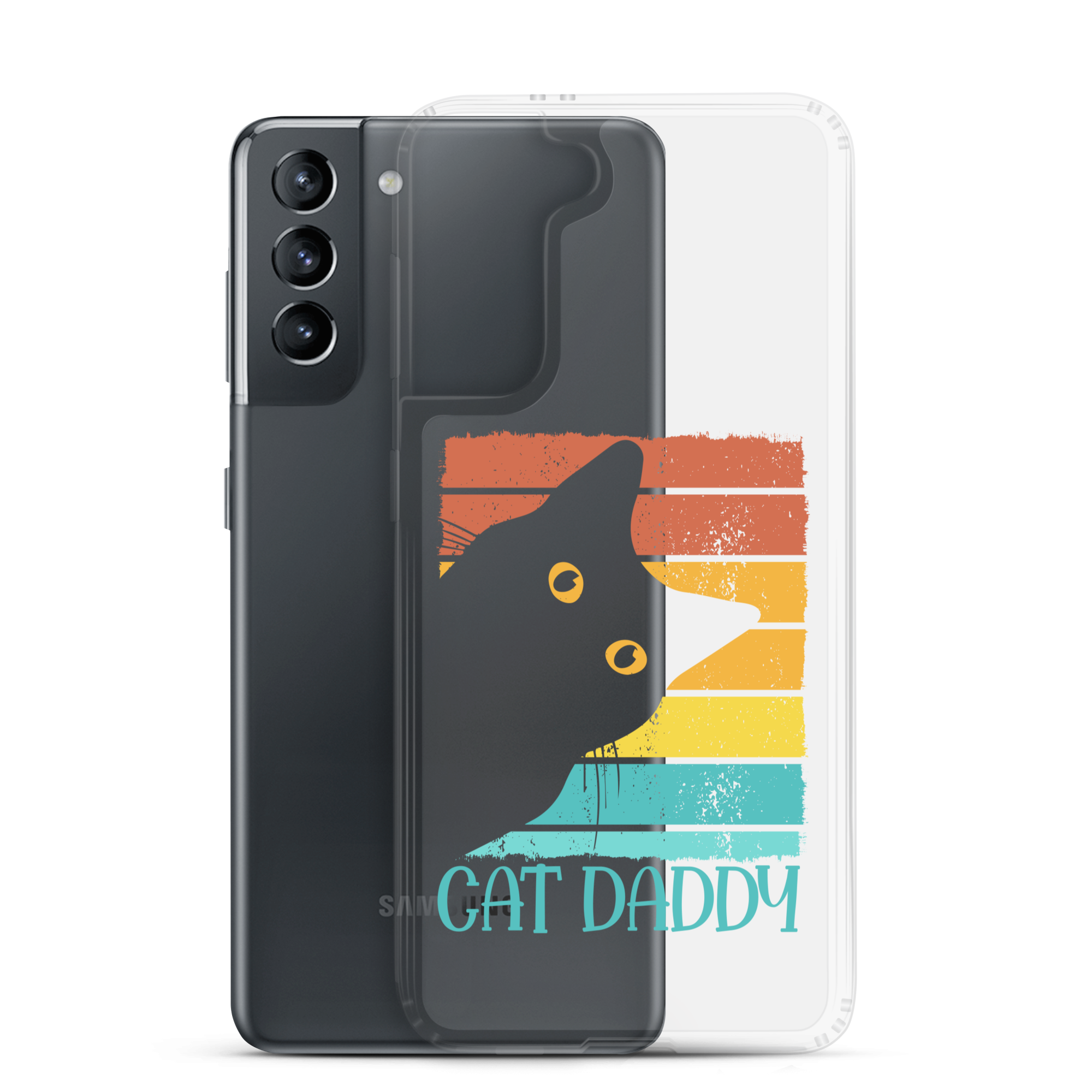 Cat Daddy Clear Case for Samsung®