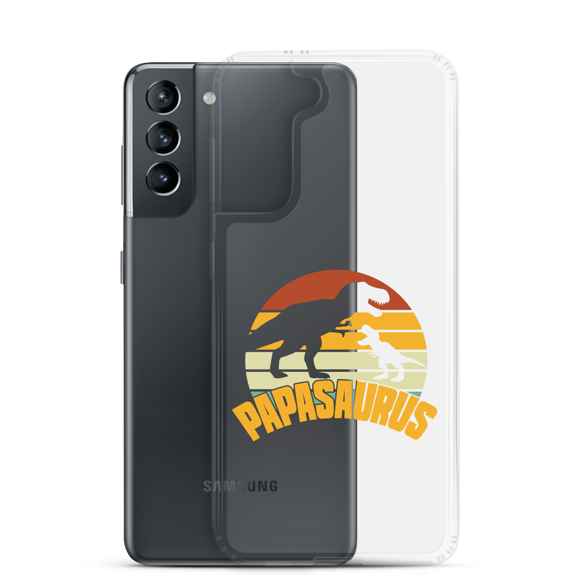 Papasaurus Clear Case for Samsung®