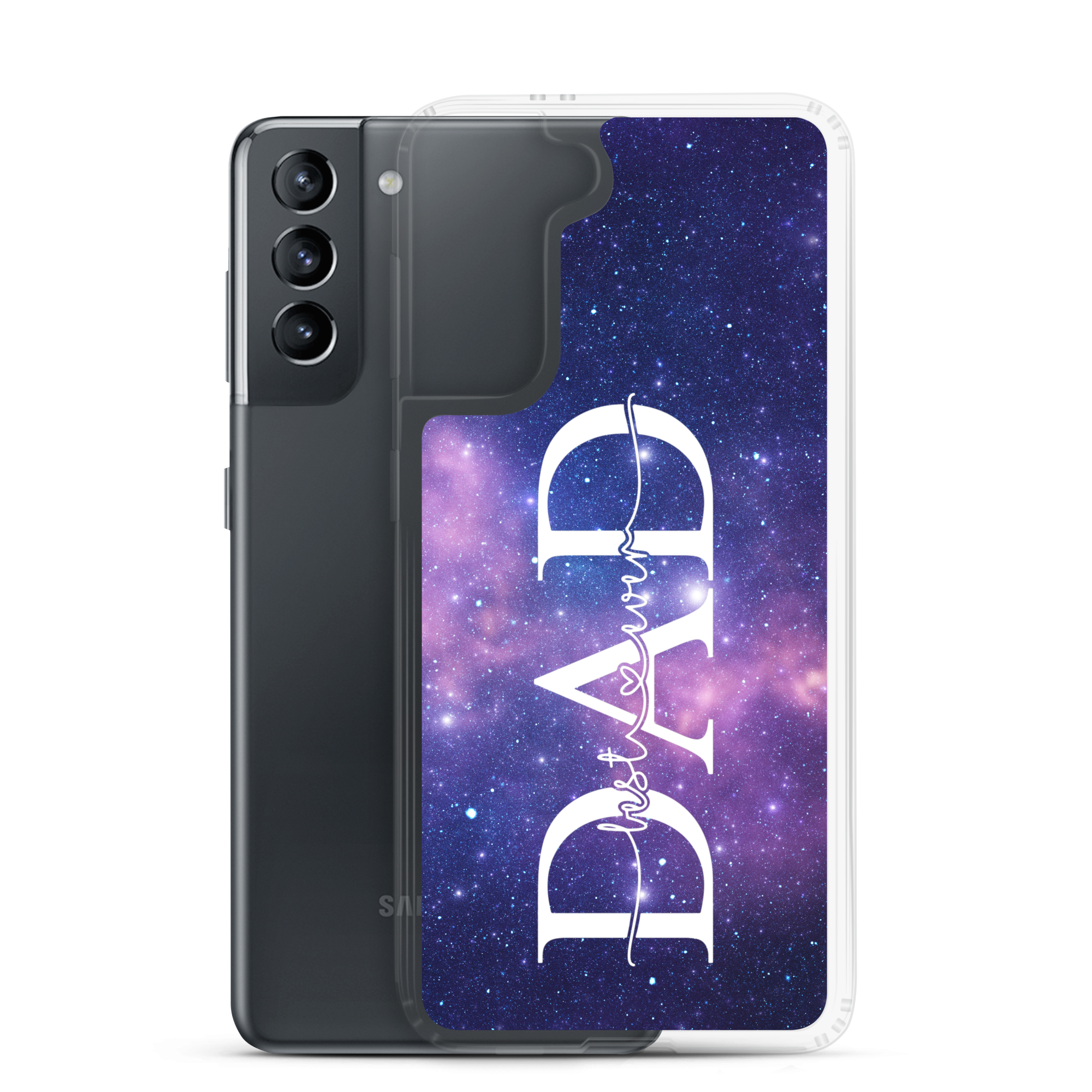 Best Dad Ever Clear Case for Samsung®