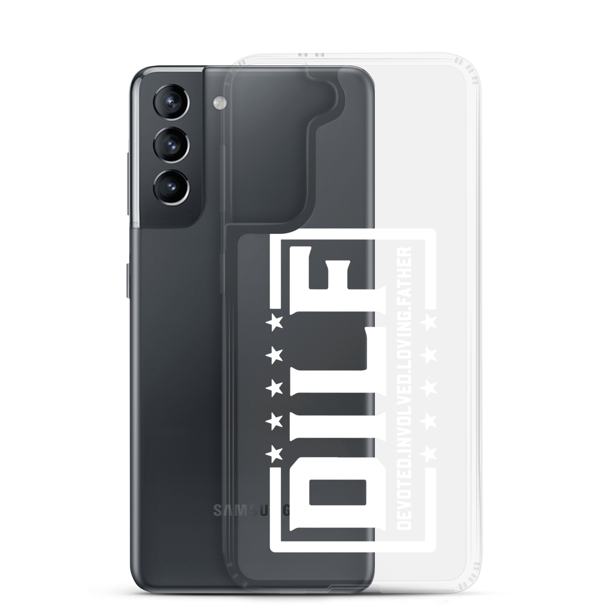 Dilf Devoted, Involved, Loving, Father Clear Case for Samsung®