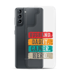 Husband, Daddy, Gamer, Hero Clear Case for Samsung®