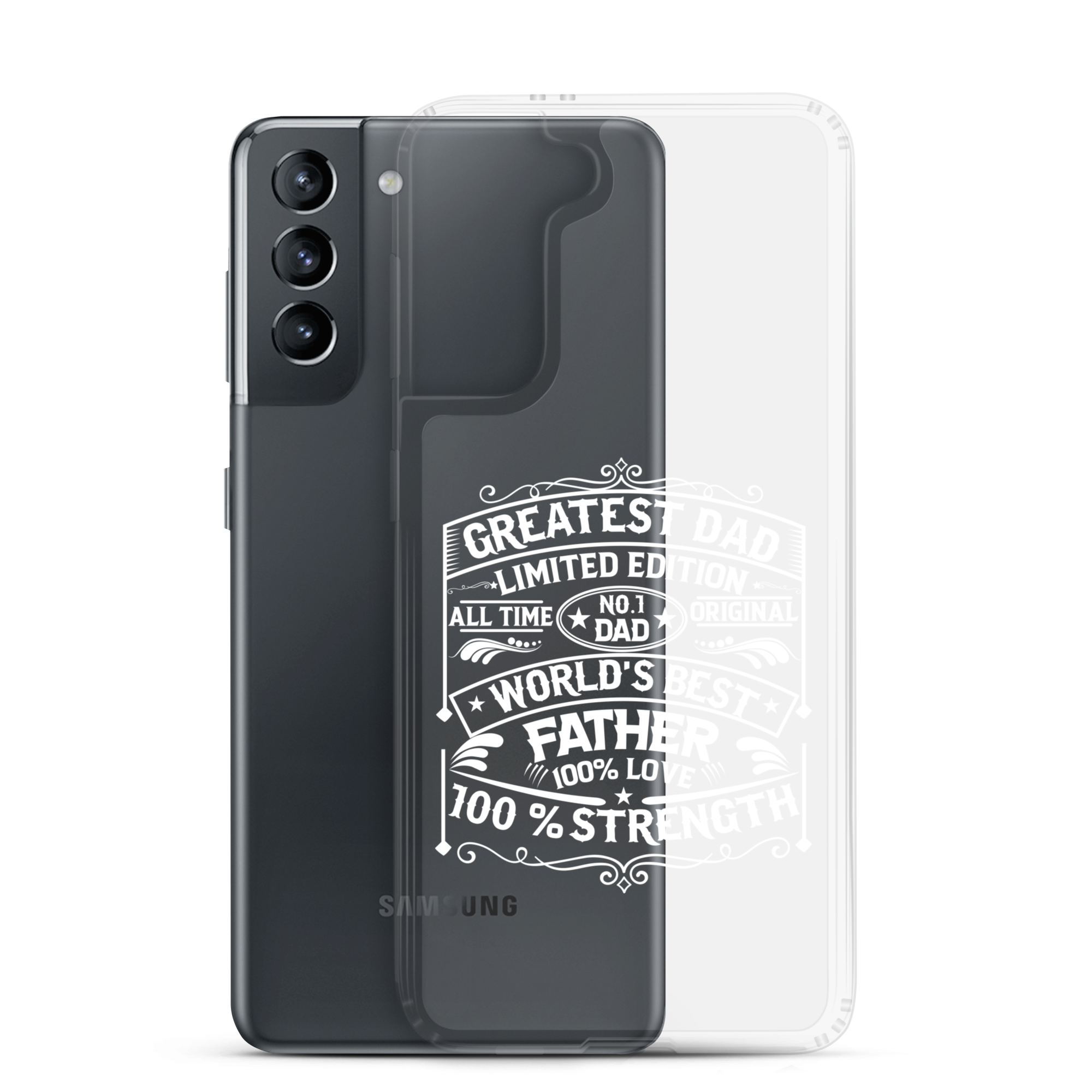 Greatest Dad Limited Edition All Time Clear Case for Samsung®