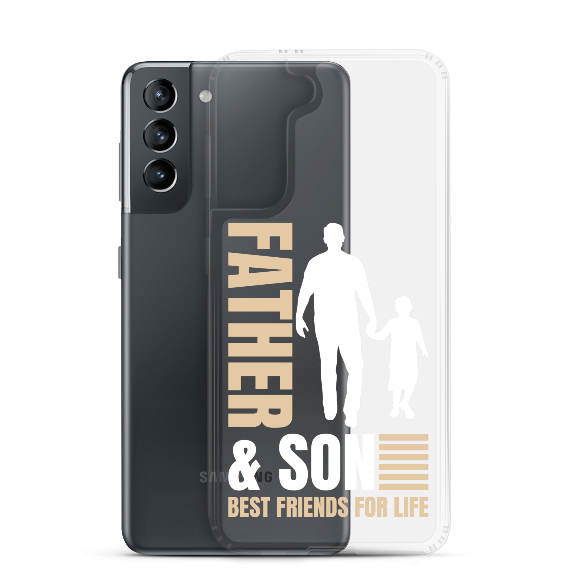 Father & Son Best Friends For Life Clear Case for Samsung®