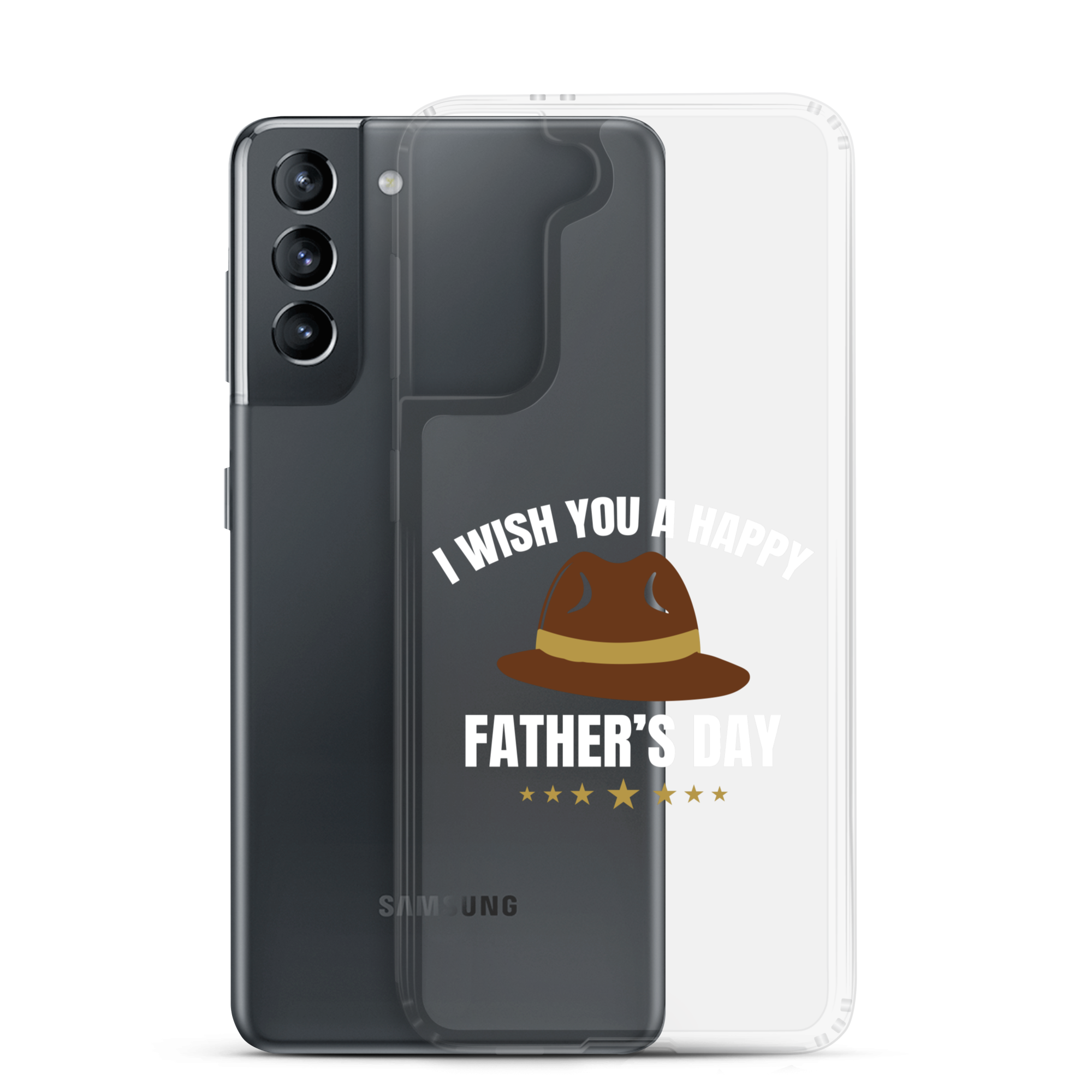 I Wish You A Happy Father's Day Clear Case for Samsung®