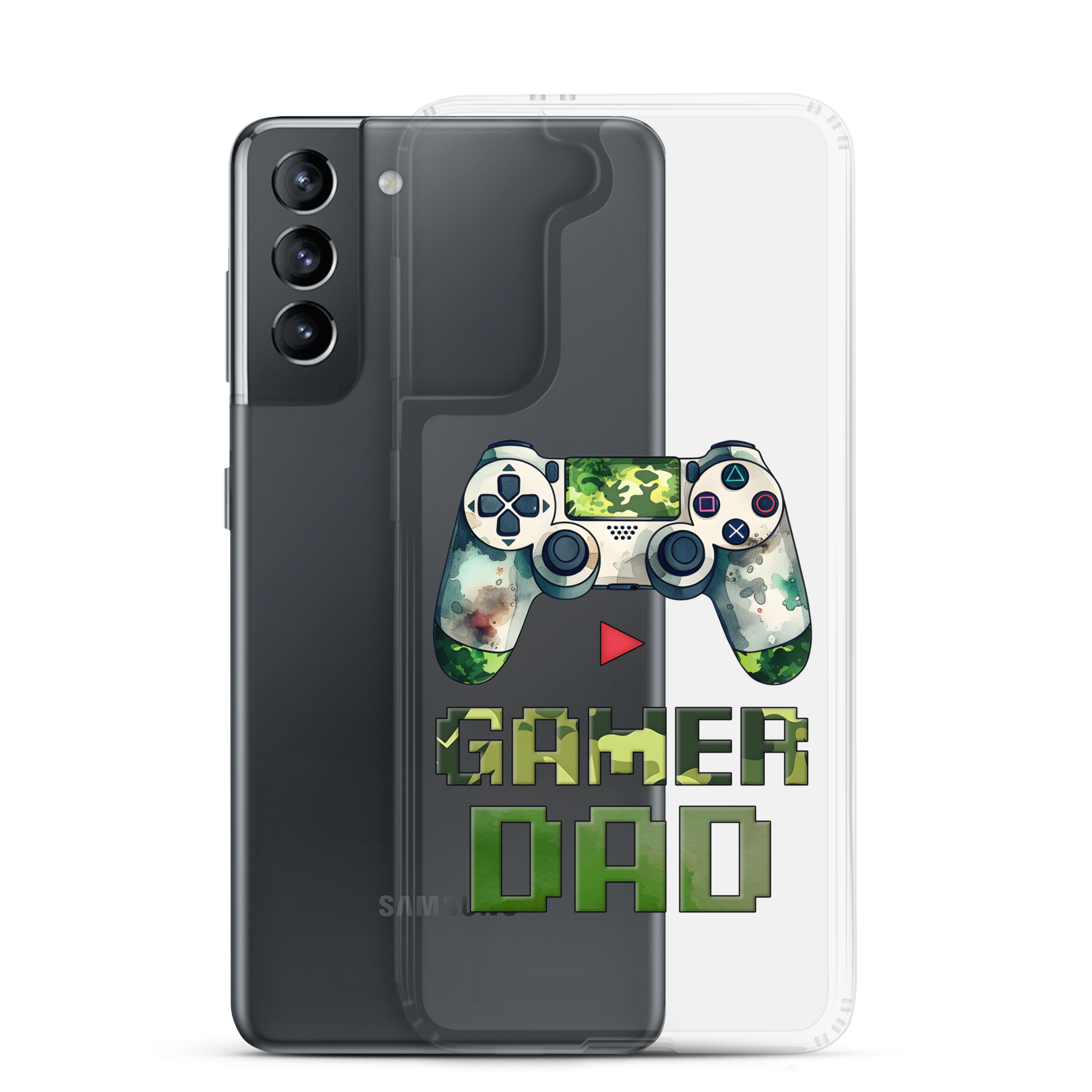 Gamer Dad Clear Case for Samsung®