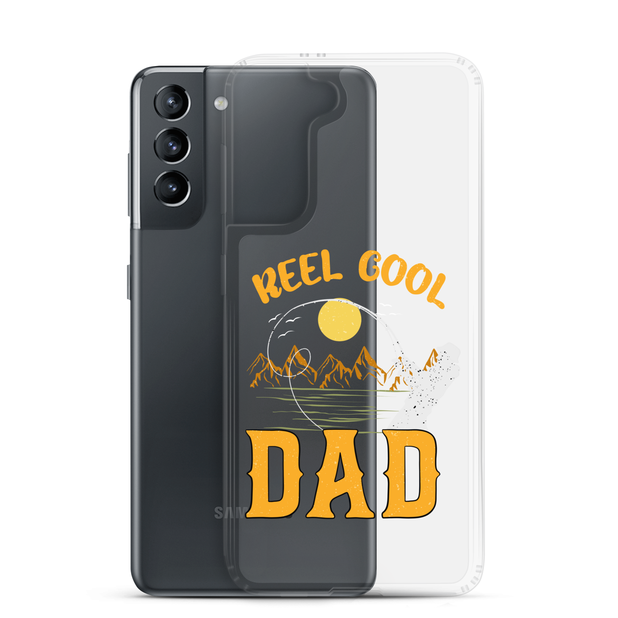 Reel Cool Dad Clear Case for Samsung®