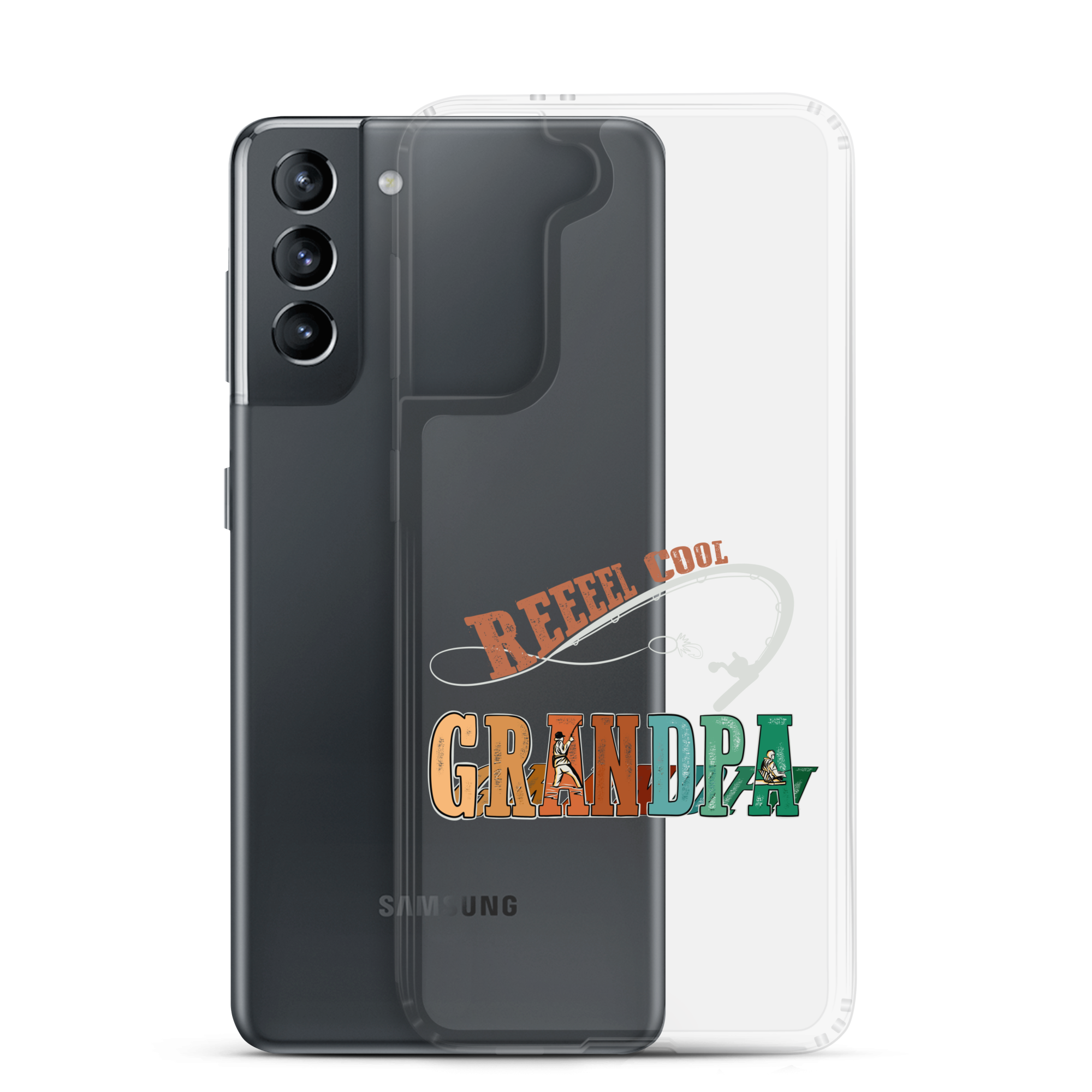 Reel Cool Grandpa Clear Case for Samsung®