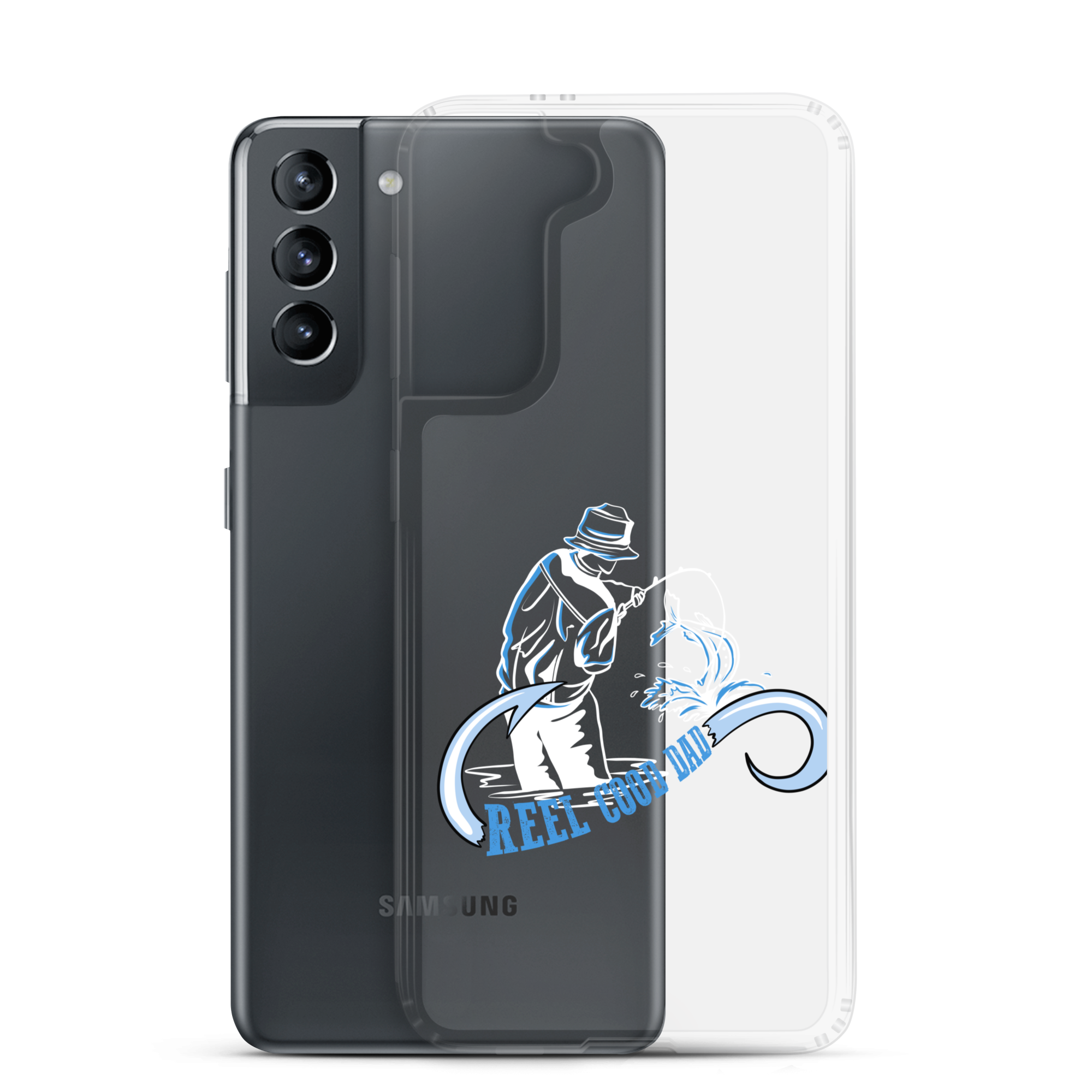 Reel Cool Dad Clear Case for Samsung®