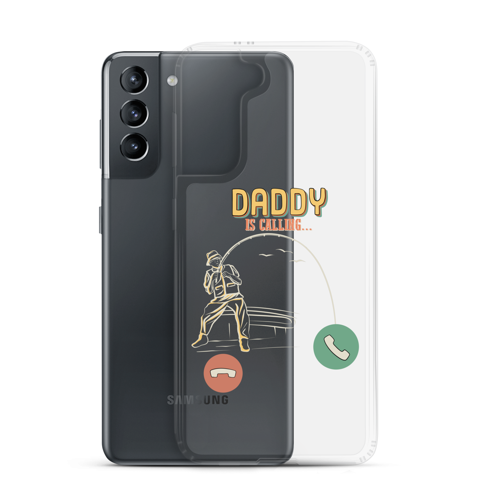 Daddy Is Calling Clear Case for Samsung®